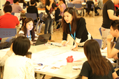 新北青年高峰會，青年朋友就就業問題進行討論。
