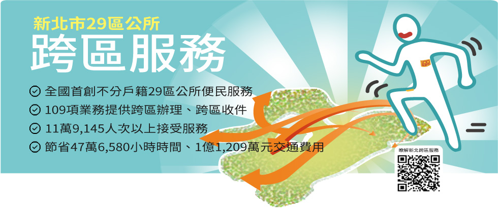 新北市區公所跨區服務網 (另開視窗)