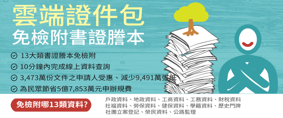 雲端證件包(另開視窗)