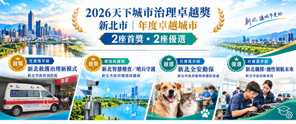 2026天下城市治理卓越獎另開視窗